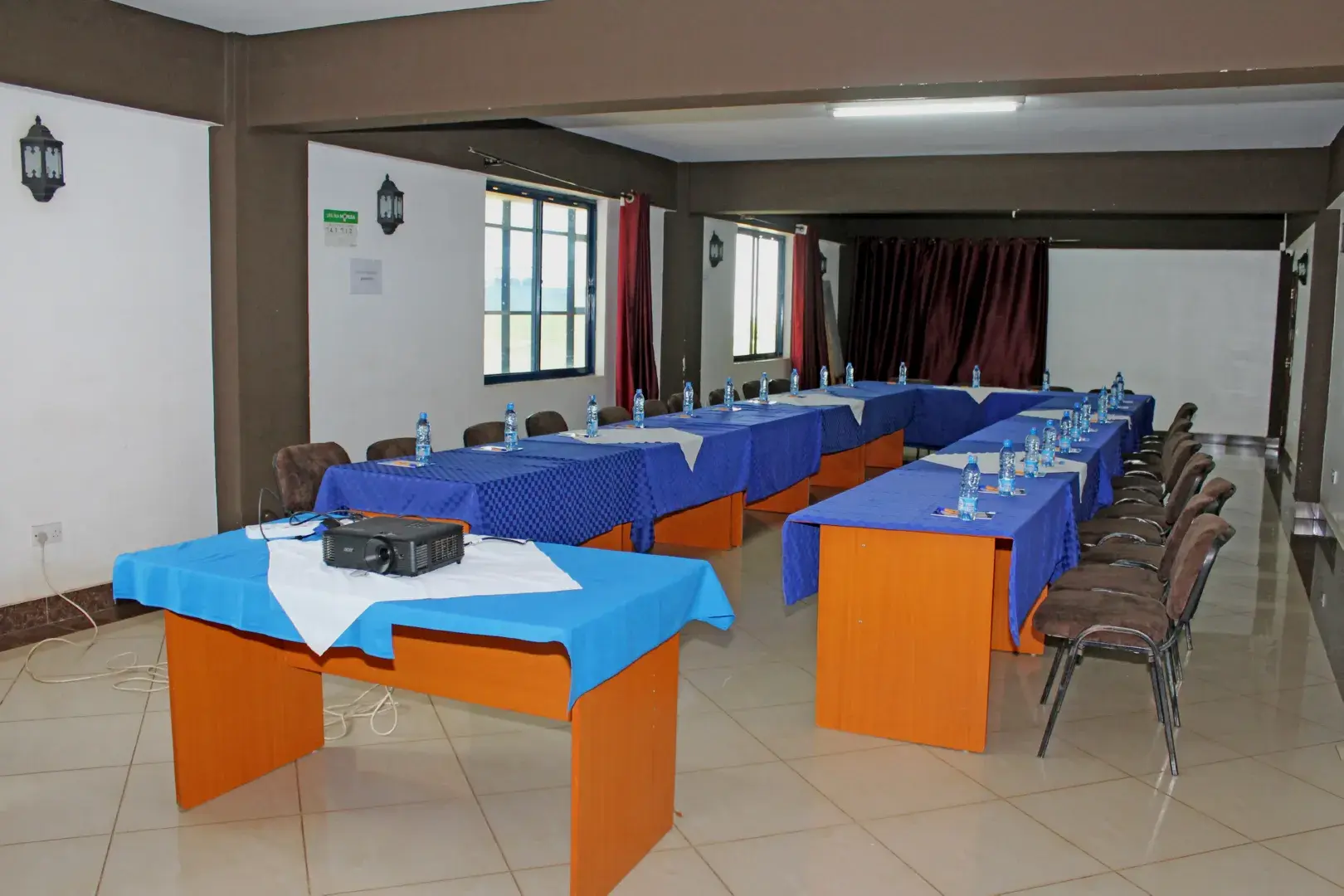Meru Paramount Hotel Galaxy Conference Hall provides a welcoming and versatile space for meetings and mid-sized events.